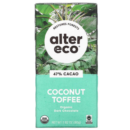 Alter Eco Coconut Toffee Dark Chocolate