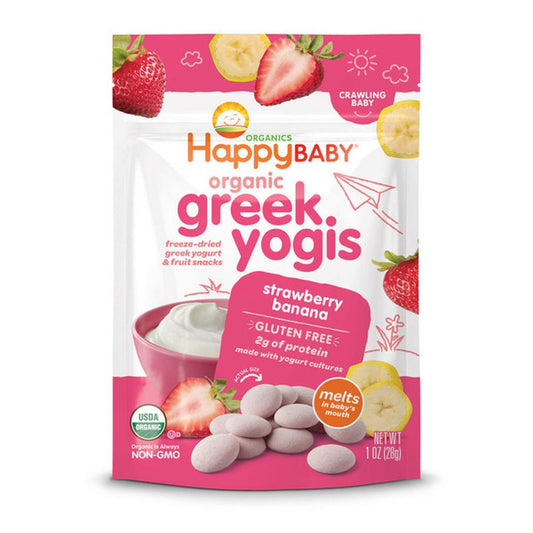 Freeze-Dried Greek Yogurt Strawberry Banana Snack (1oz)