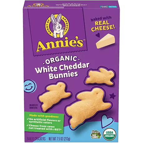 Annie's White Cheddar Bunny Snacks (7.5oz)